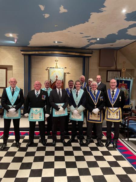 The Prince of Wales Lodge - Fraternal Visit to Sudeley Castle Lodge